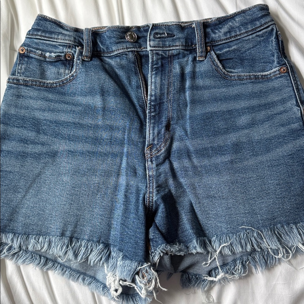 AE Denim Highest Rise Shorts Size 8